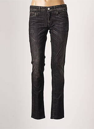 Blugi cu croială slim negru REPLAY femeie