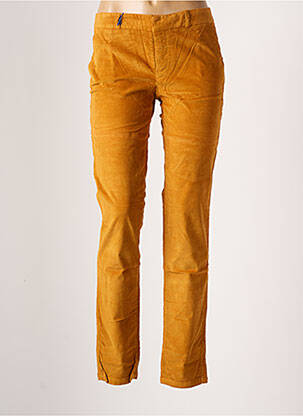 Pantalon chino galben LEON & HARPER femeie