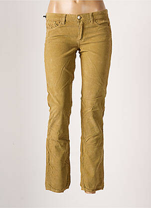 Pantalon slim bej FIVE PM femeie