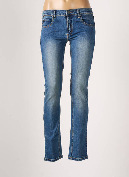 Blugi cu croială slim albastru CHEAP MONDAY femeie