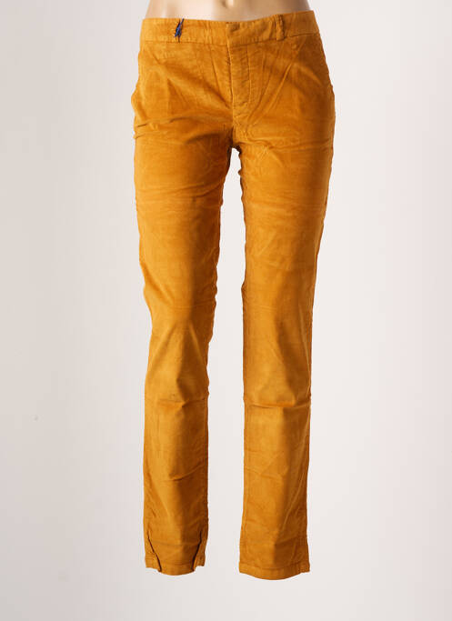 Pantalon chino galben LEON & HARPER femeie