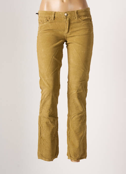 Pantalon slim bej FIVE PM femeie