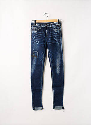 Blugi cu croială slim subțire mărime normală albastru REPLAY femme