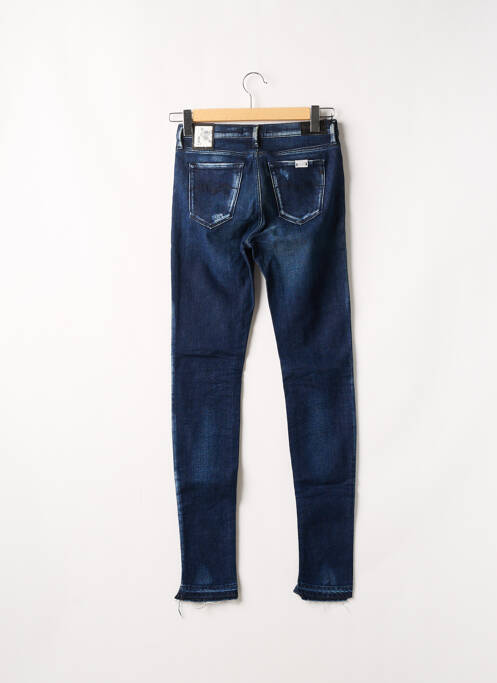 Blugi cu croială slim albastru REPLAY femeie