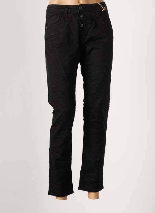Pantalon 7/8 negru PLEASE femeie