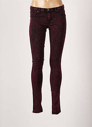 Blugi skinny elasticitate talie joasă roz DR DENIM femeie