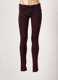Blugi skinny elasticitate talie joasă roz DR DENIM femeie