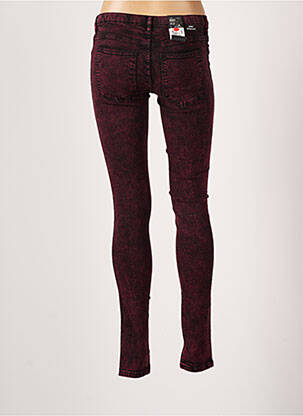 Blugi skinny elasticitate talie joasă roz DR DENIM femeie