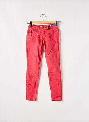 Pantalon slim roșu FREEMAN T.PORTER femeie