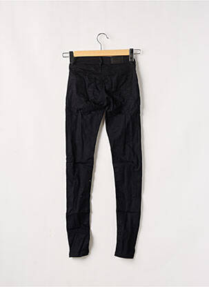 Pantalon slim conic mărime normală negru DONOVAN femeie