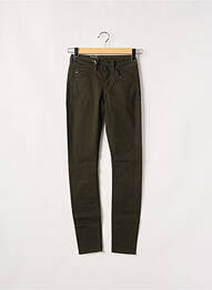 Pantalon slim țesătură poplin mărime normală verde G STAR femeie