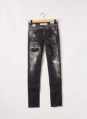 Blugi cu croială slim gri REPLAY femeie