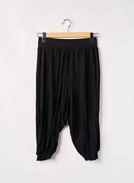 Sarouel mărime normală talie elastică negru OUTFITTERS NATION fată
