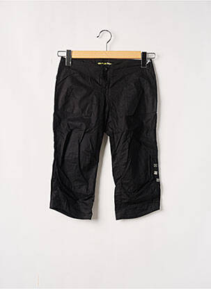 Pantalon trei sferturi negru CHIPIE fată