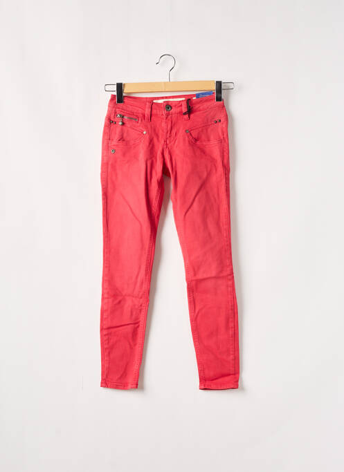 Pantalon slim roșu FREEMAN T.PORTER femeie