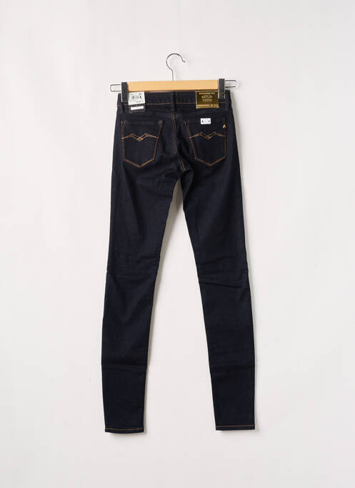 Blugi cu croială slim albastru REPLAY femeie