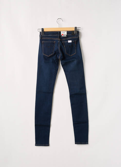 Blugi cu croială slim albastru REPLAY femeie