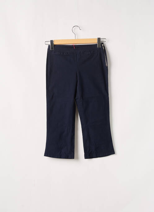 Pantalon trei sferturi albastru CIMARRON fată