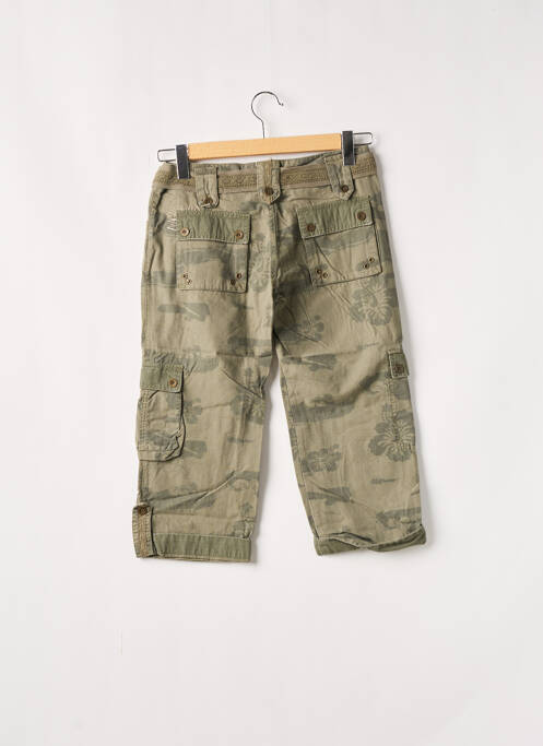 Pantalon trei sferturi verde LOLA ESPELETA fată