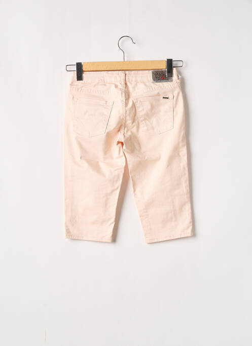 Pantalon trei sferturi roz LE TEMPS DES CERISES fată