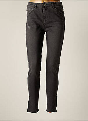 Blugi cu croială slim subțire mărime normală negru HEARTLESS JEANS femeie