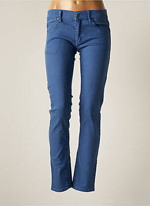 Blugi skinny elasticitate talie joasă albastru CHEAP MONDAY femeie