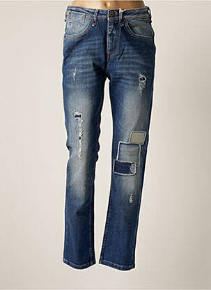 Blugi cu croială dreaptă albastru FREEMAN T.PORTER femeie