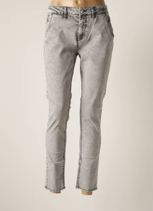 Blugi cu croială slim gri REIKO femeie
