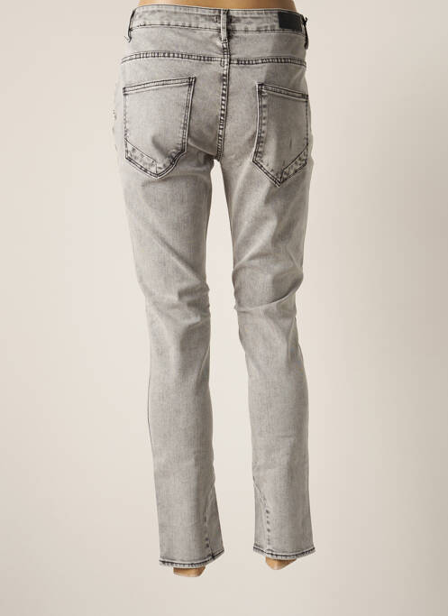 Blugi cu croială slim gri REIKO femeie