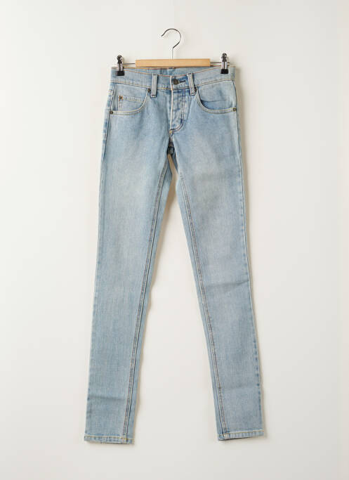 Blugi cu croială slim albastru CHEAP MONDAY femeie