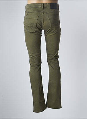 Pantalon slim buzunare mărime normală verde DONOVAN bărbat