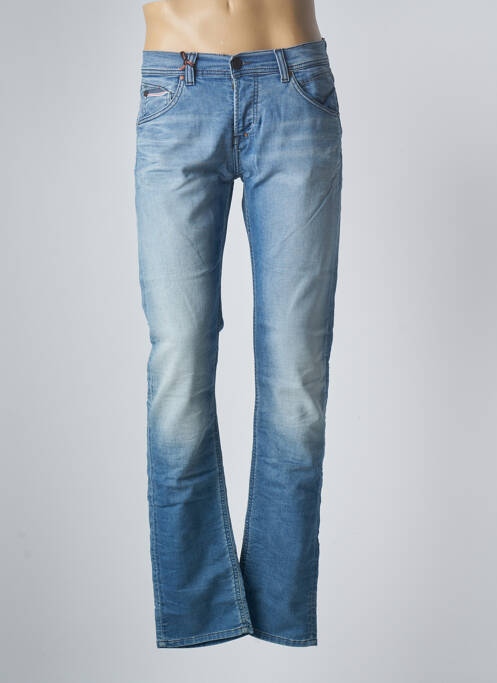 Blugi cu croială slim albastru DONOVAN bărbat