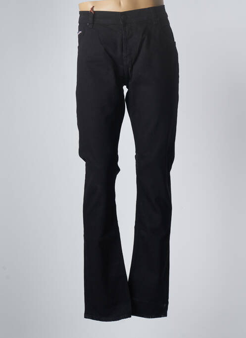 Blugi cu croială slim negru DONOVAN bărbat