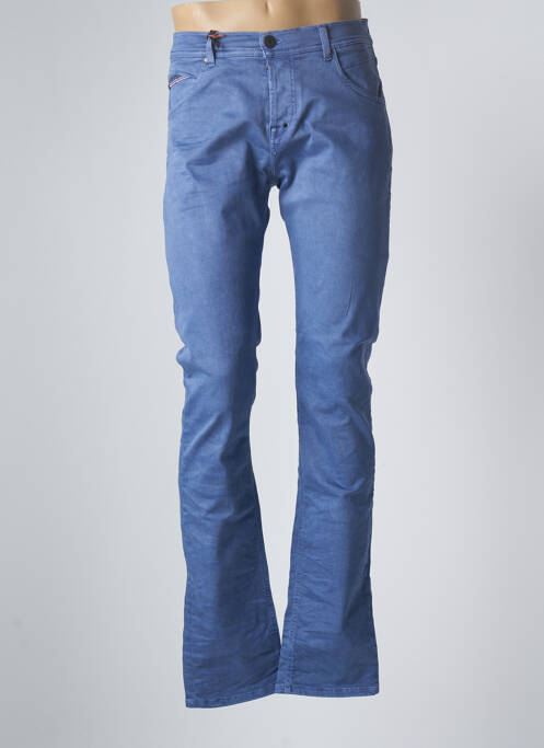 Blugi cu croială slim albastru DONOVAN bărbat