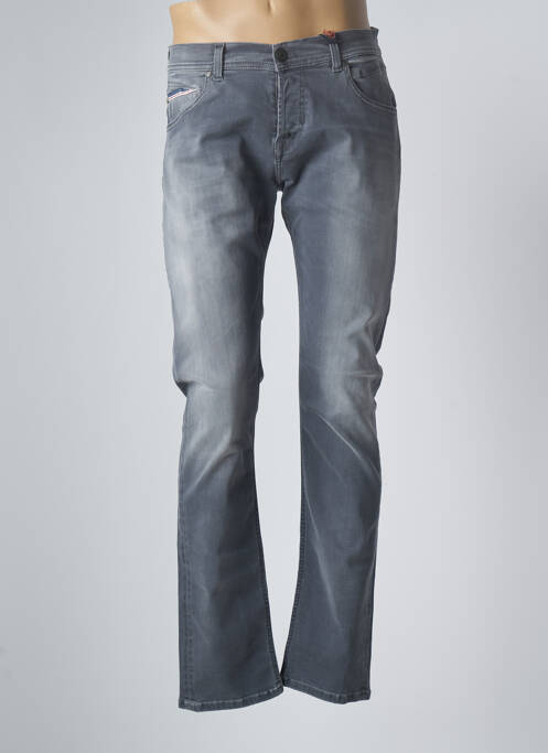 Blugi cu croială slim gri DONOVAN bărbat