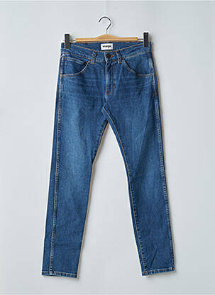 Blugi cu croială slim albastru WRANGLER bărbat