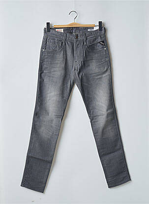 Blugi cu croială slim gri REPLAY bărbat