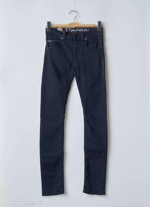 Pantalon slim albastru DONOVAN bărbat