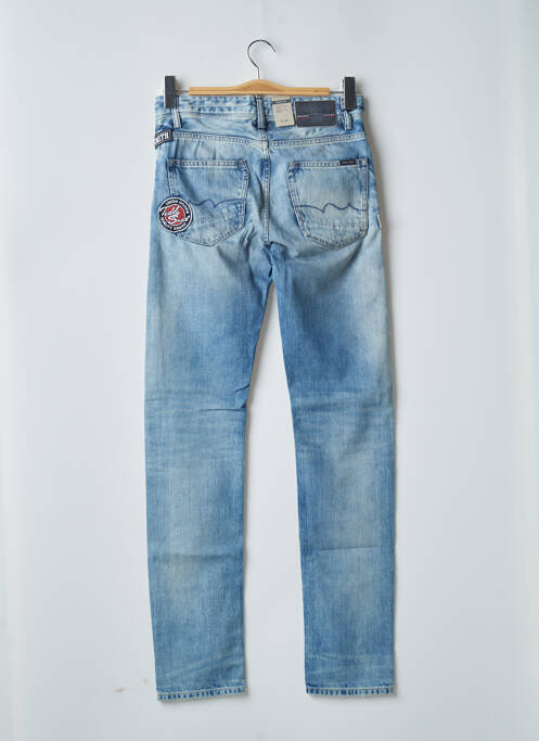 Blugi cu croială slim albastru TEDDY SMITH bărbat