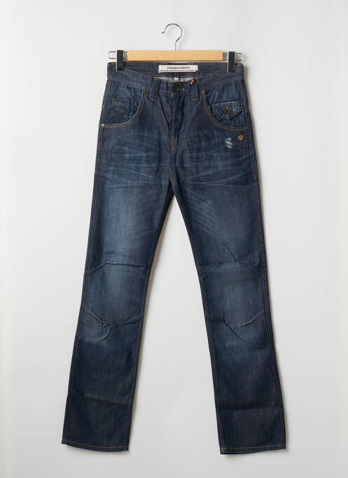 Blugi cu croială dreaptă albastru FREEMAN T.PORTER bărbat