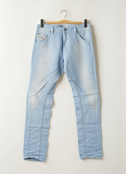 Blugi cu croială slim albastru DIESEL bărbat