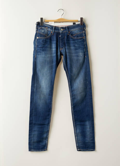 Blugi cu croială slim albastru LE TEMPS DES CERISES bărbat