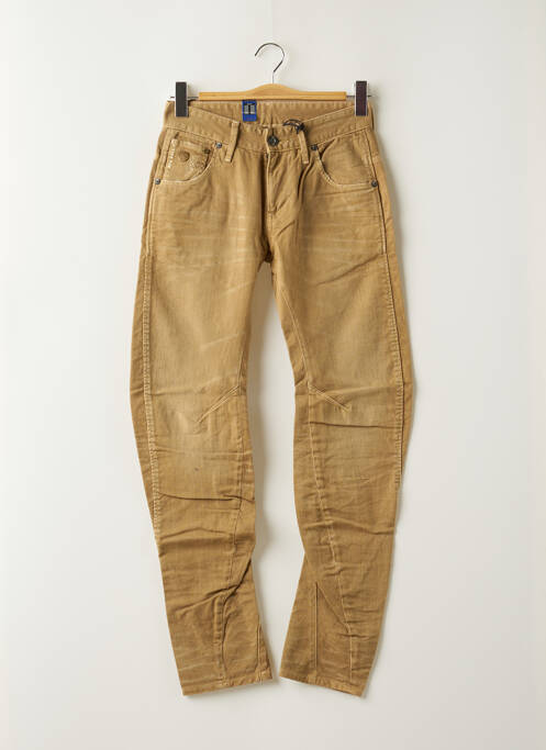 Blugi cu croială slim bej G STAR bărbat