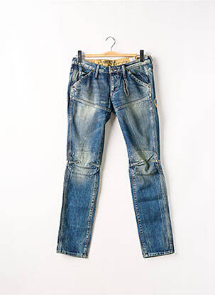 Blugi cu croială slim albastru G STAR bărbat