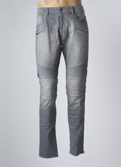 Blugi cu croială slim gri UNIQUE DNM bărbat