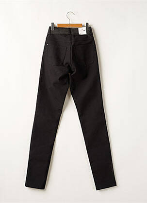 Pantalon slim talie elastică mărime normală negru PARA MI femeie