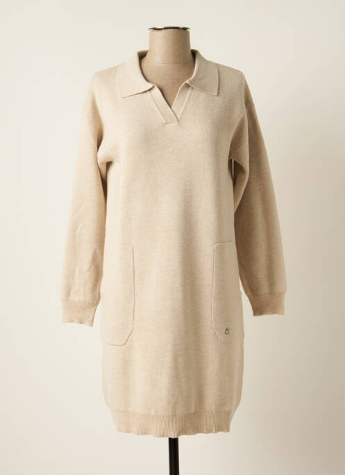 Rochie pulover bej DIPLODOCUS femeie