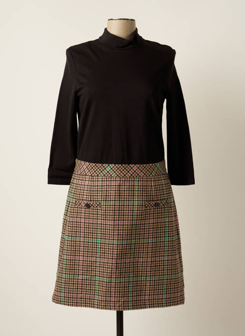 Rochie midi maro IKKS femeie