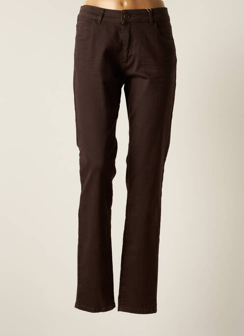 Pantalon slim maro PARA MI femeie