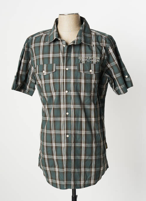 Cămașă cu mâneci scurte verde HERO BY JOHN MEDOOX bărbat